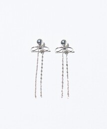 GRACE CONTINENTAL（グレースコンチネンタル）の「リボンチェーンピアス（ピアス（両耳用））」