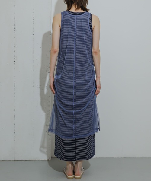 SENSE OF PLACE by URBAN RESEARCH（センスオブプレイスバイアーバンリサーチ）の「2WAYチュールレイヤードカットワンピース（ワンピース・レディース・ブラック/イエロー/ブルー系その他・ONE）」の17枚目の写真