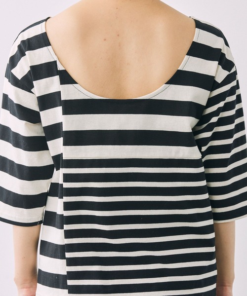 BABYLONE（バビロン）の「【BENCH MARKING SHIRT】＜別注＞バックオープンプルオーバー（Tシャツ/カットソー・レディース・その他1・フリー）」の5枚目の写真