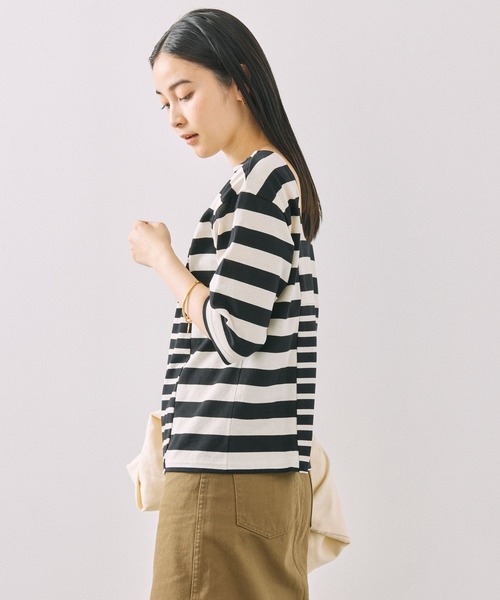 BABYLONE（バビロン）の「【BENCH MARKING SHIRT】＜別注＞バックオープンプルオーバー（Tシャツ/カットソー・レディース・その他1・フリー）」の14枚目の写真