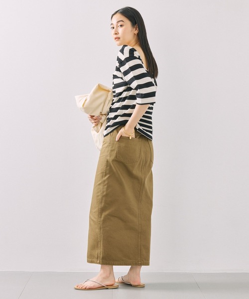 BABYLONE（バビロン）の「【BENCH MARKING SHIRT】＜別注＞バックオープンプルオーバー（Tシャツ/カットソー・レディース・その他1・フリー）」の10枚目の写真