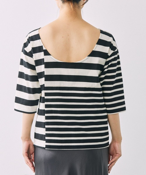 BABYLONE（バビロン）の「【BENCH MARKING SHIRT】＜別注＞バックオープンプルオーバー（Tシャツ/カットソー・レディース・その他1・フリー）」の6枚目の写真