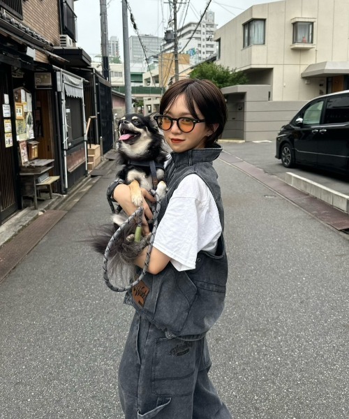 WudgeBoy（ワッジボーイ）の「chemical wash pants（その他パンツ・レディース・カーキ/ブラウン/ブラック・SMALL/MEDIUM/LARGE）」の6枚目の写真