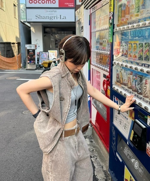 WudgeBoy（ワッジボーイ）の「chemical wash pants（その他パンツ・レディース・カーキ/ブラウン/ブラック・SMALL/MEDIUM/LARGE）」の12枚目の写真