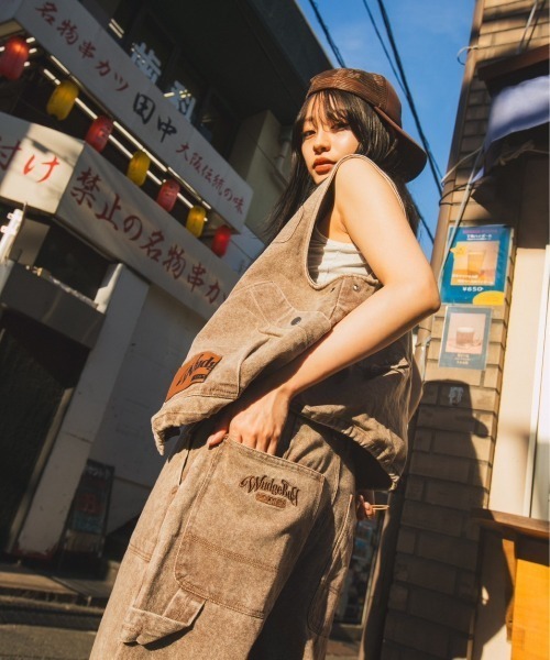 WudgeBoy（ワッジボーイ）の「chemical wash pants（その他パンツ・レディース・カーキ/ブラウン/ブラック・SMALL/MEDIUM/LARGE）」の15枚目の写真