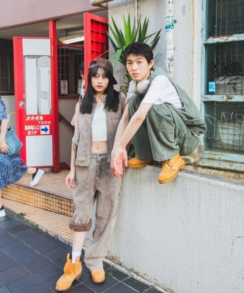 WudgeBoy（ワッジボーイ）の「chemical wash pants（その他パンツ・レディース・カーキ/ブラウン/ブラック・SMALL/MEDIUM/LARGE）」の20枚目の写真