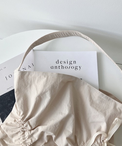 AS KNOW AS plus（アズノゥアズプラス）の「ドロストリボンショルダーバッグ 【ZOZOTOWN限定アイテム】（ショルダーバッグ・レディース・ブラック系/ブラック/ベビーピンク/ブルー/シルバー・FREE）」の21枚目の写真