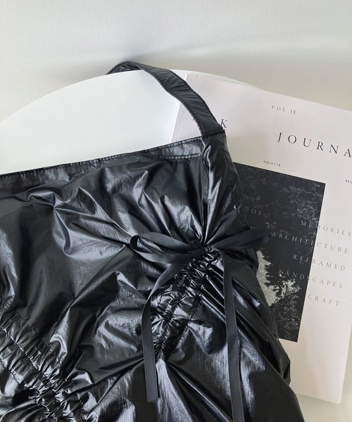 AS KNOW AS plus（アズノゥアズプラス）の「ドロストリボンショルダーバッグ 【ZOZOTOWN限定アイテム】（ショルダーバッグ・レディース・ブラック系/ブラック/ベビーピンク/ブルー/シルバー・FREE）」の11枚目の写真