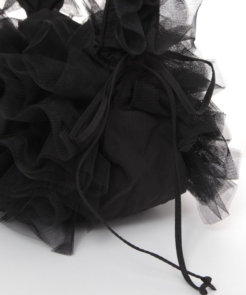A part by（アパートバイ）の「【WEB限定】2WAYフリルバッグ（ショルダーバッグ・レディース・ブラック/アイボリー/グレー・FREE）」の14枚目の写真