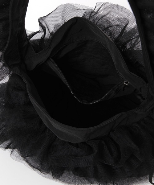 A part by（アパートバイ）の「【WEB限定】2WAYフリルバッグ（ショルダーバッグ・レディース・ブラック/アイボリー/グレー・FREE）」の15枚目の写真