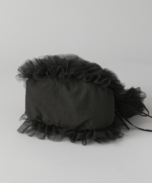 A part by（アパートバイ）の「【WEB限定】2WAYフリルバッグ（ショルダーバッグ・レディース・ブラック/アイボリー/グレー・FREE）」の7枚目の写真