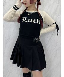 jouetie | ロゴジャガードラグランニット(ニット/セーター)