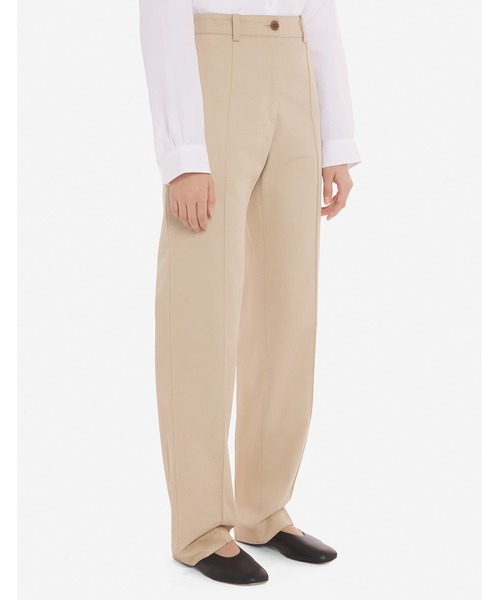 Maison Kitsune(メゾンキツネ)の「CHINO PANTS(チノパンツ・レディース・ライトベージュ・34/36/38)」の4枚目の写真