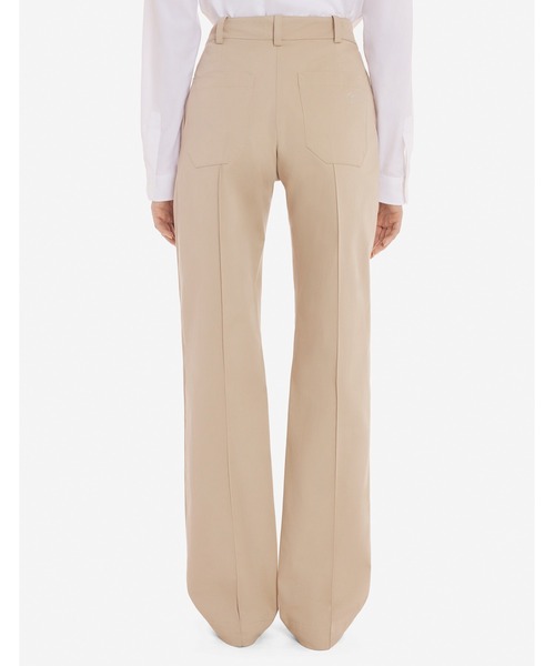 Maison Kitsune(メゾンキツネ)の「CHINO PANTS(チノパンツ・レディース・ライトベージュ・34/36/38)」の3枚目の写真