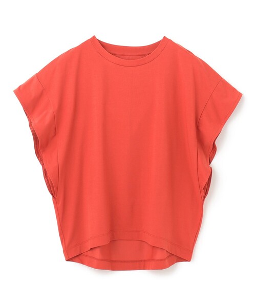 UNFILO（アンフィーロ）の「フレアスリーブ Tシャツ（Tシャツ/カットソー・レディース・ブラック系/ホワイト系/カーキ系/ベージュ系/オレンジ系・MEDIUM/LARGE/SMALL）」の17枚目の写真