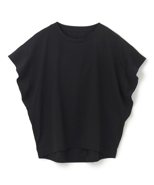 UNFILO（アンフィーロ）の「フレアスリーブ Tシャツ（Tシャツ/カットソー・レディース・ブラック系/ホワイト系/カーキ系/ベージュ系/オレンジ系・MEDIUM/LARGE/SMALL）」の18枚目の写真