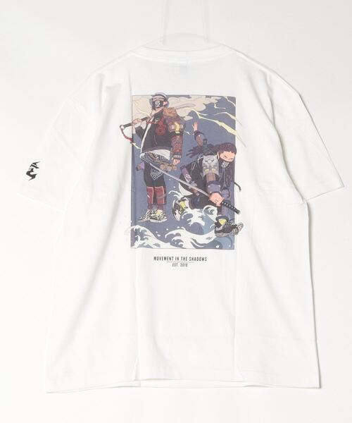 Mag.（マグ）の「【KINJAZ】Graphic T（Tシャツ/カットソー・メンズ・ホワイト/ブラック・MEDIUM/LARGE）」の3枚目の写真