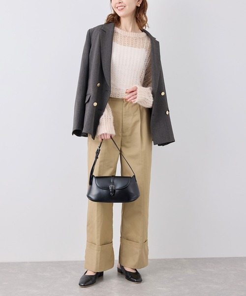 ROPE' PICNIC(ロペピクニック)の「シアーモヘア混ニットプルオーバー(ニット/セーター・レディース・キナリ/ブラウン系その他3/ピンク系その他2/グレー・38)」の20枚目の写真