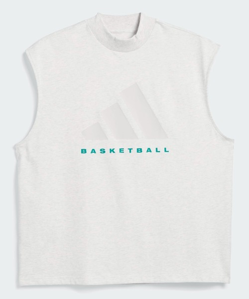 adidas(アディダス)の「アディダス バスケットボール ノースリーブTシャツ(ジェンダーニュートラル) / アディダスオリジナルス adidas Originals(タンクトップ・メンズ・ブルー/グレー・XX-LARGE/3XL/LARGE/MEDIUM/SMALL/X-LARGE/X-SMALL)」の7枚目の写真