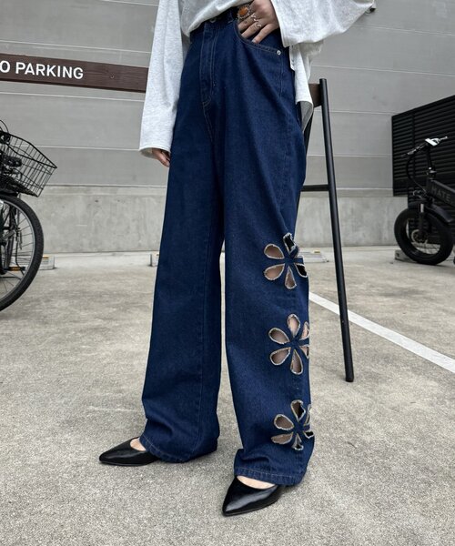 hello lupo サス付きデニム HELLO LUPO サスペンダー付きデニムパンツ HELLO LUPO┊︎18-24m