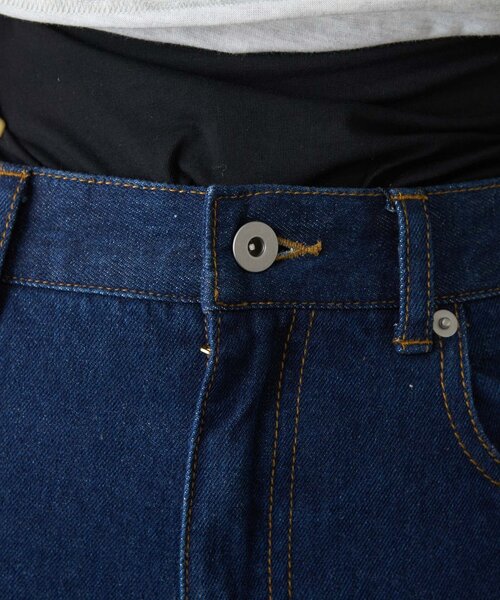 HELLO.SANFRANCISCO（ハローサンフランシスコ）の「【HELLO.SANFRANCISCO】フラワーカットアウトデニムパンツ（デニムパンツ・レディース・サックスブルー/ブルー・SMALL/X-SMALL/MEDIUM）」の11枚目の写真