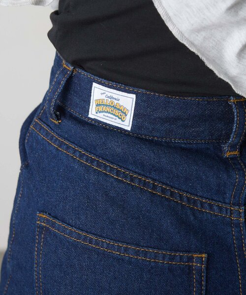 HELLO.SANFRANCISCO（ハローサンフランシスコ）の「【HELLO.SANFRANCISCO】フラワーカットアウトデニムパンツ（デニムパンツ・レディース・サックスブルー/ブルー・SMALL/X-SMALL/MEDIUM）」の12枚目の写真