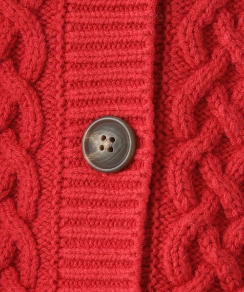 LOWRYS FARM(ローリーズファーム)の「フィッシャーマンニット 145395(ニット/セーター・キッズ・アイボリー/ネイビー/レッド・110cm/130cm/150cm)」の12枚目の写真