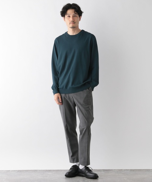 アンチピリングニット/クルーネック/116305（ニット/セーター