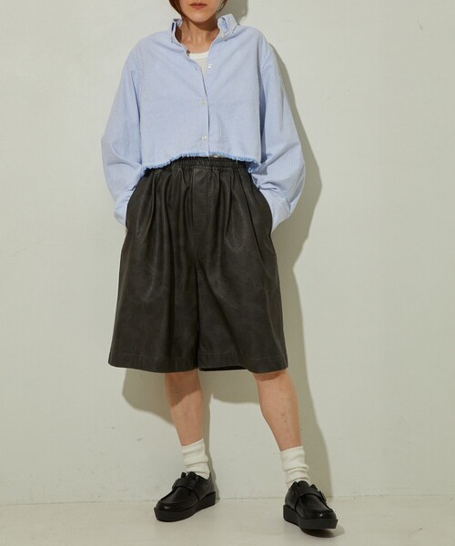 セール】NAUTICA/ノーティカ オックスフォード カットオフショート丈