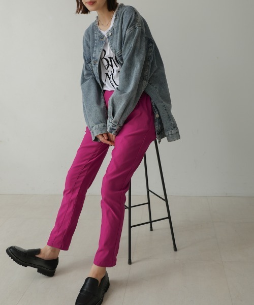 Bou Jeloud（ブージュルード）の「【36-42サイズ展開あり】抗菌・防臭HAKIYASE（その他パンツ・レディース・ピンク/オフホワイト/ブルー/ブラック・38/36/40/42）」の4枚目の写真