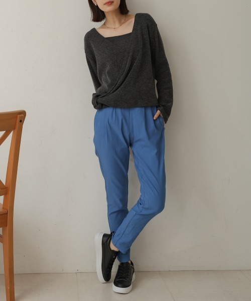 Bou Jeloud（ブージュルード）の「【36-42サイズ展開あり】抗菌・防臭HAKIYASE（その他パンツ・レディース・ピンク/オフホワイト/ブルー/ブラック・38/36/40/42）」の18枚目の写真