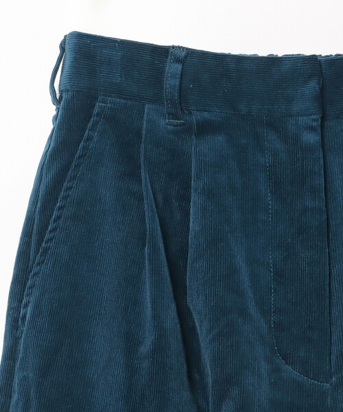 BEAMS HEART（ビームスハート）の「【4色展開】細コール タック ワイドパンツ（S～M）（その他パンツ・レディース・ホワイト系その他5/ブルー/チャコールグレー/ブラウン系その他3・MEDIUM/SMALL）」の20枚目の写真