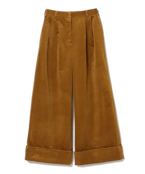 BEAMS HEART（ビームスハート）の「【4色展開】細コール タック ワイドパンツ（S～M）（その他パンツ・レディース・ホワイト系その他5/ブルー/チャコールグレー/ブラウン系その他3・MEDIUM/SMALL）」の22枚目の写真