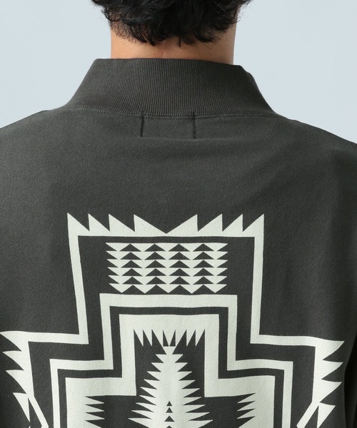 定価18700円/新品】ペンドルトン ハーフジッププルオーバー M グレー