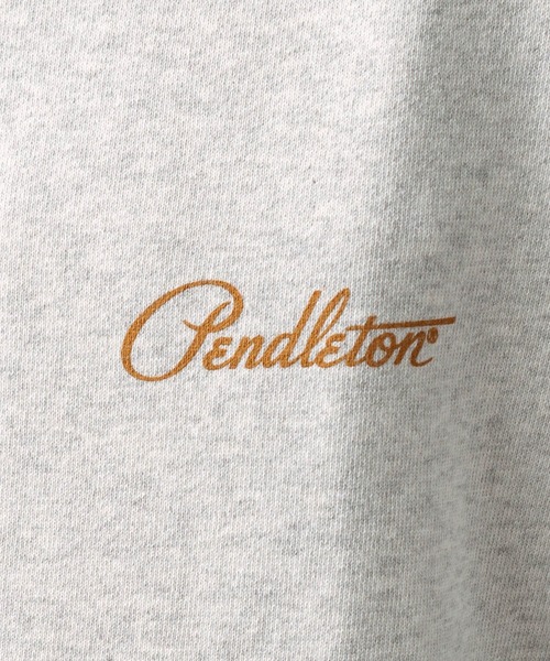 PENDLETON（ペンドルトン）の「【PENDLETON(ペンドルトン)】別注ハーフジッププルオーバー（スウェット・メンズ・チャコールグレー/ライトグレー/ブルー・MEDIUM/LARGE）」の20枚目の写真