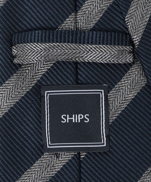 【セール】SHIPS: ヘビー レップ へリンボーン ストライプ ネクタイ(ネクタイ)|SHIPS(シップス) 【セール】SHIPS: ヘビー レップ へリンボーン ストライプ ネクタイ(ネクタイ)|SHIPS(シップス)