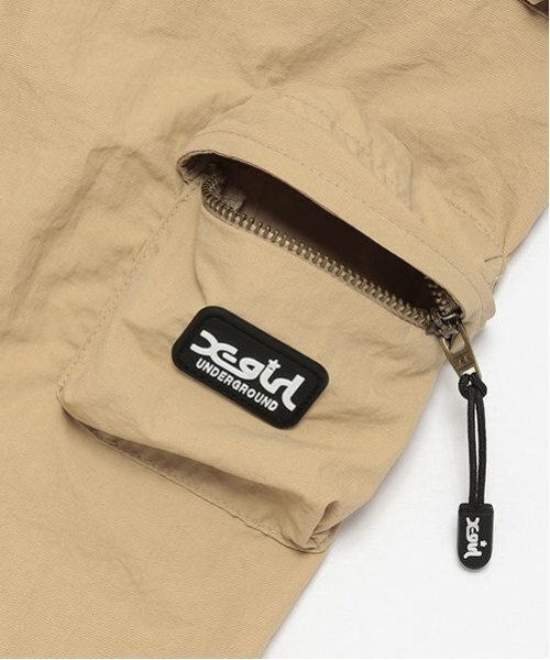 X-girl Stages(エックスガールステージス)の「立体ポケットカーゴパンツ(その他パンツ・キッズ・カーキ/ブラック/ベージュ・100cm/110cm/120cm/130cm/140cm)」の6枚目の写真