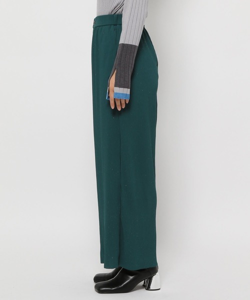 HARE（ハレ）の「カットプリーツラメワイドパンツ(HARE)（その他パンツ・レディース・グリーン/ブラック・FREE）」の13枚目の写真