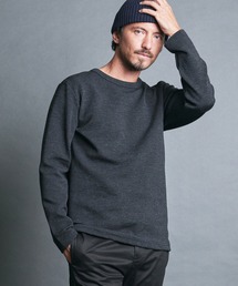 WOOL MILANO RIB KNITSAW L/S:ウールミラノリブ ニットソー ロングスリーブ
