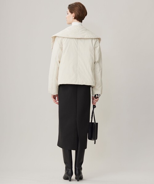 ICB（アイシービー）の「【CLASSY.1月号掲載】ADSダウン ショートコート（ダウンジャケット/コート・レディース・モーブ系/ライトイエロー系/ブラック系・40/42/44/46/48）」の9枚目の写真