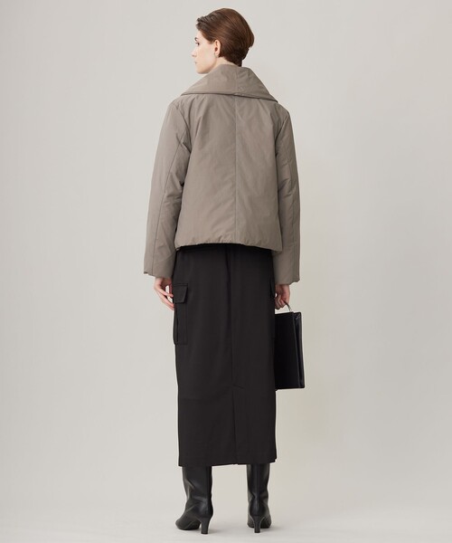 ICB（アイシービー）の「【CLASSY.1月号掲載】ADSダウン ショートコート（ダウンジャケット/コート・レディース・モーブ系/ライトイエロー系/ブラック系・40/42/44/46/48）」の12枚目の写真