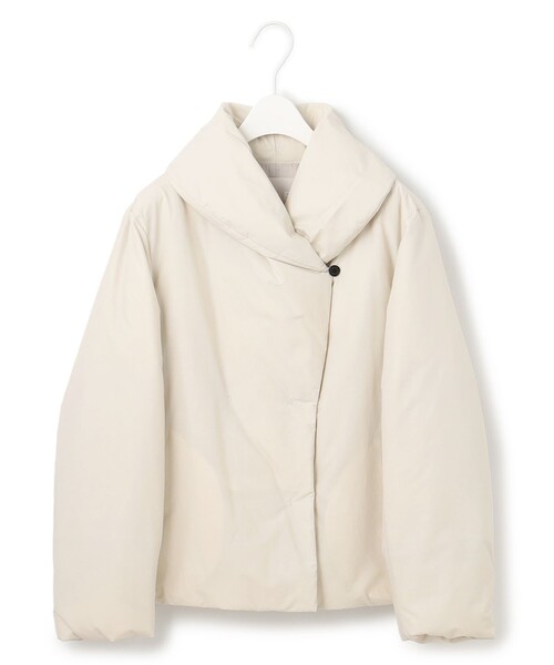 ICB（アイシービー）の「【CLASSY.1月号掲載】ADSダウン ショートコート（ダウンジャケット/コート・レディース・モーブ系/ライトイエロー系/ブラック系・40/42/44/46/48）」の14枚目の写真