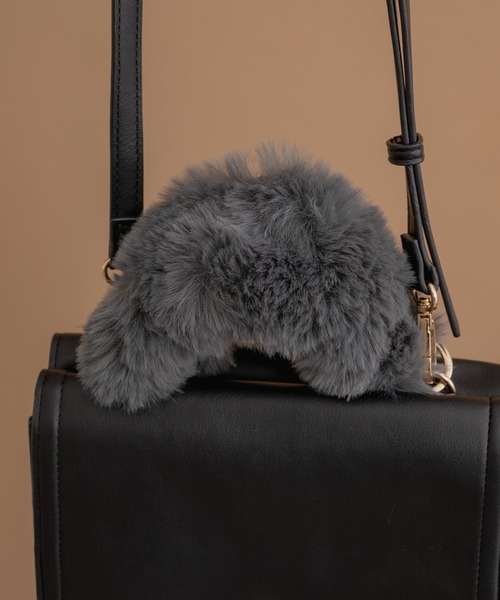 KATHARINE ROSS（キャサリンロス）の「【KATHARINE ROSS】【WEB限定】ハンドル2WAYバッグ（ショルダーバッグ・レディース・ブラック/グレイッシュベージュ・MEDIUM）」の17枚目の写真