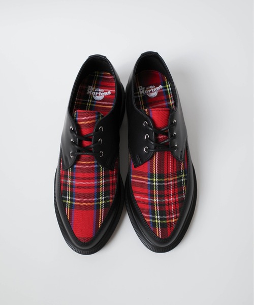 Dr. Martens(ドクターマーチン)の「【IW5】【Dr.Martens】3ホール シューズ WILLIS TARTAN IN BLACK STEWART 3EYE SHOE(ドレスシューズ・レディース・その他・UK4)」の3枚目の写真