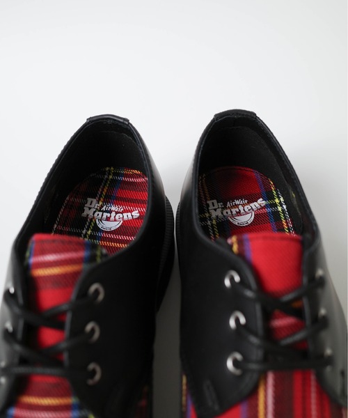 Dr. Martens(ドクターマーチン)の「【IW5】【Dr.Martens】3ホール シューズ WILLIS TARTAN IN BLACK STEWART 3EYE SHOE(ドレスシューズ・レディース・その他・UK4)」の4枚目の写真