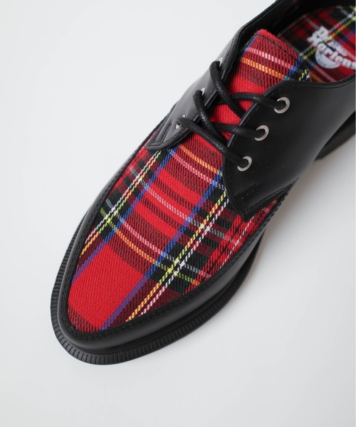 Dr. Martens(ドクターマーチン)の「【IW5】【Dr.Martens】3ホール シューズ WILLIS TARTAN IN BLACK STEWART 3EYE SHOE(ドレスシューズ・レディース・その他・UK4)」の7枚目の写真