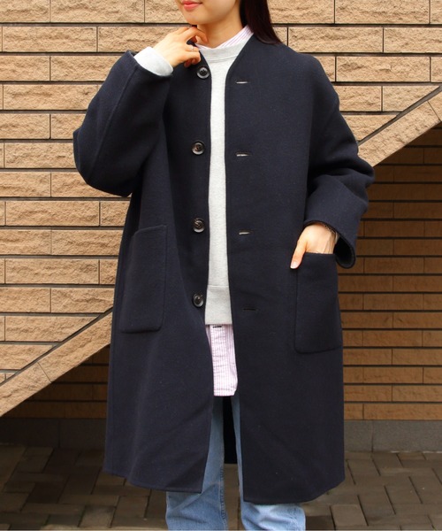 Le Melange リバーシブルコート 楽天市場】【SALE！40%OFF】ルメランジュ ルメランジェ Le