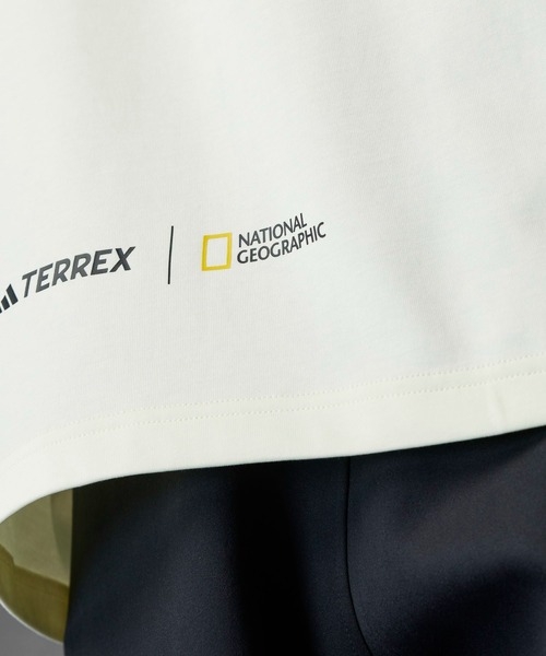 adidas(アディダス)の「ナショナル ジオグラフィック グラフィックス半袖Tシャツ(ジェンダーニュートラル) / アディダス adidas(Tシャツ/カットソー・メンズ・ブラック/ベージュ・SMALL/XX-LARGE/3XL/LARGE/MEDIUM/X-LARGE)」の15枚目の写真