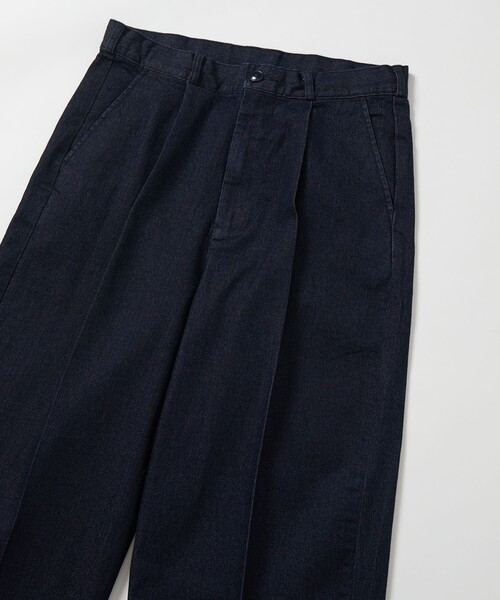 FREAK'S STORE(フリークスストア)の「限定展開 セミワイドシルエット イージー デニムスラックス(デニムパンツ・メンズ・チャコールグレー/ブラック/ネイビー/ブルー・SMALL/MEDIUM/LARGE)」の6枚目の写真