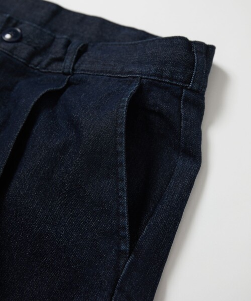 FREAK'S STORE(フリークスストア)の「限定展開 セミワイドシルエット イージー デニムスラックス(デニムパンツ・メンズ・チャコールグレー/ブラック/ネイビー/ブルー・SMALL/MEDIUM/LARGE)」の7枚目の写真